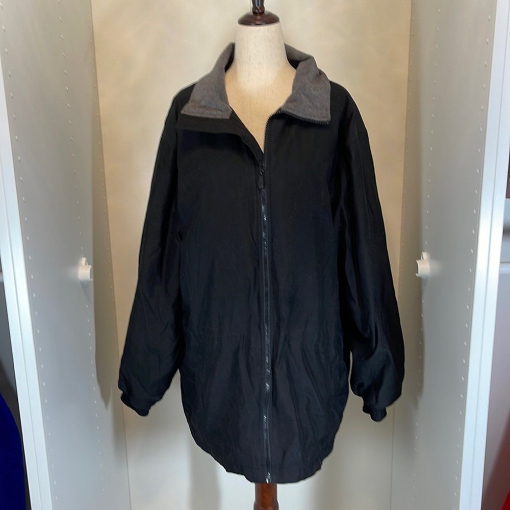 Outer Banks Men’s Black Fleece Lined Jacket Size XL
